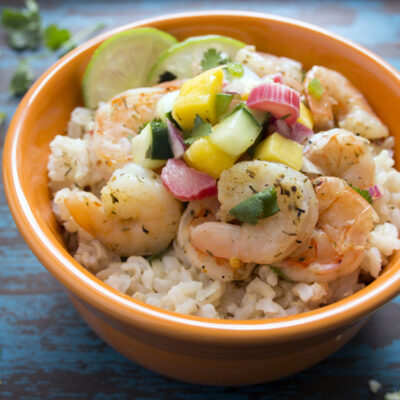 Quick Jamaican Jerk Shrimp