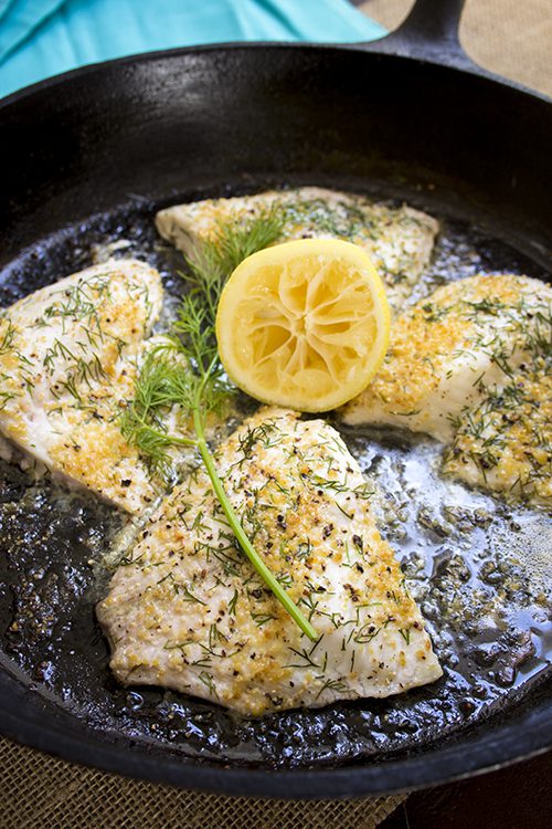 Easy Lemon Tilapia