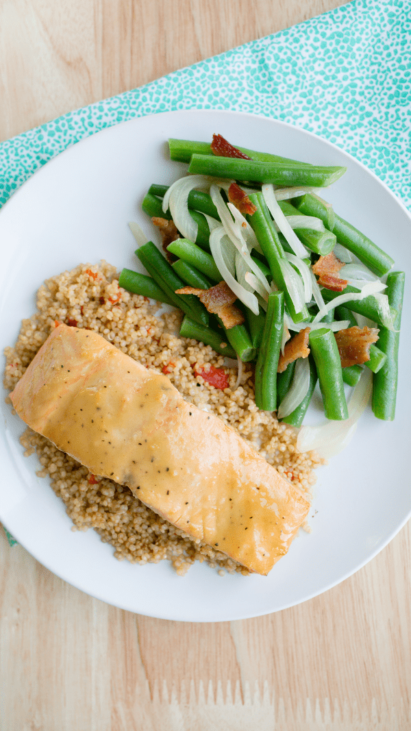 Mustard Glazed Salmon
