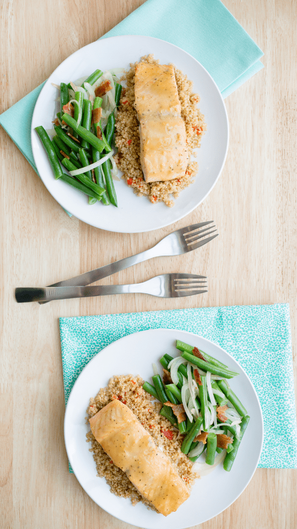 Easy Honey Mustard Salmon