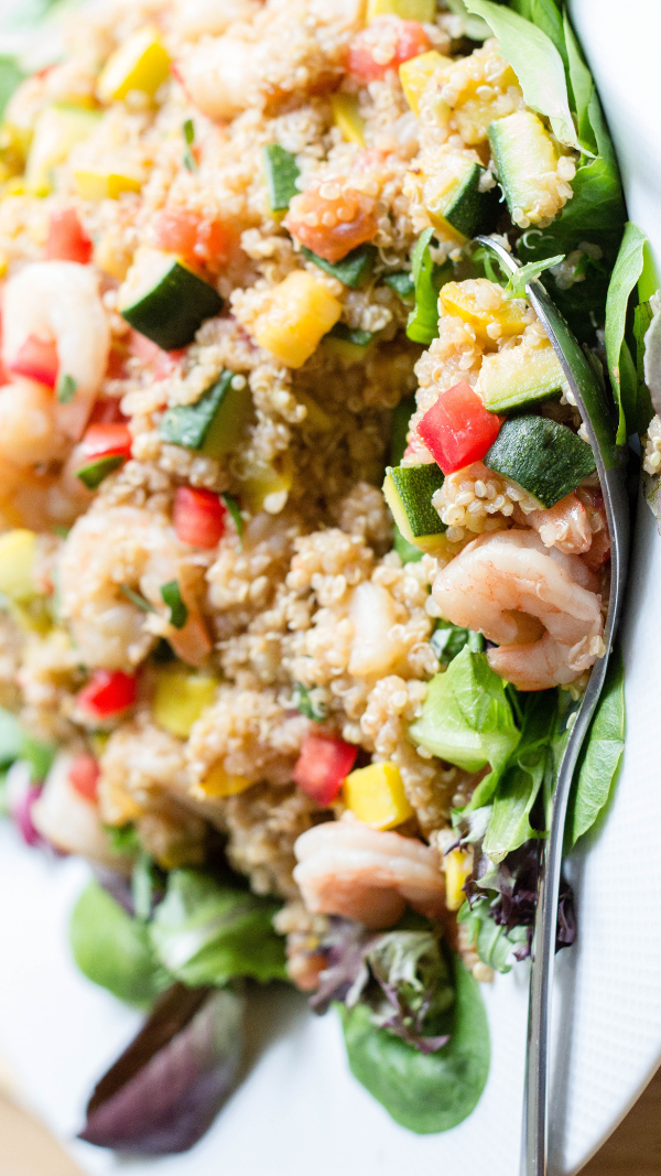 Shrimp Quinoa Meal Prep