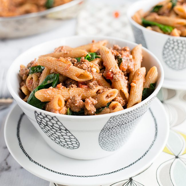 Easy Skillet Lasagna