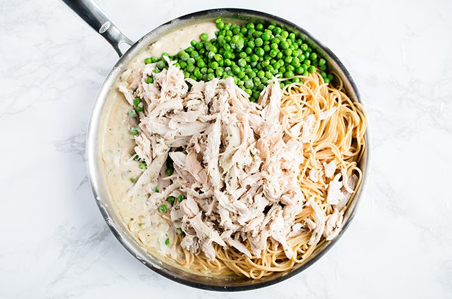 Spaghetti and Chicken