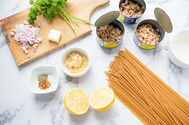 Linguine Ingredients