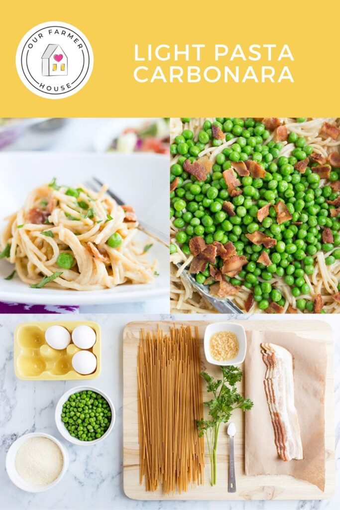 Light and Easy Pasta Carbonara