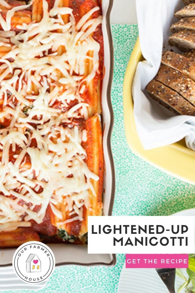 light and easy manicotti