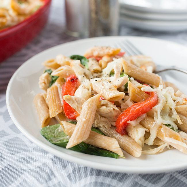 Healthy Chicken Alfredo