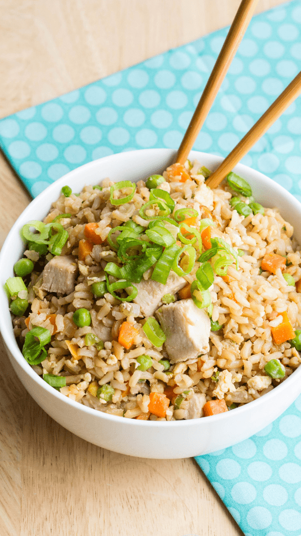Healthy Chicken Fried Rice