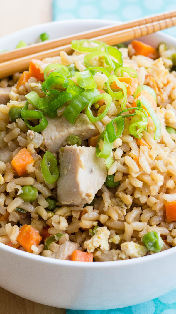 Healthy Chicken Fried Rice