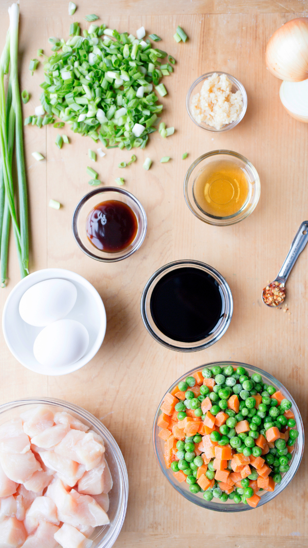 Healthy Chicken Fried Rice