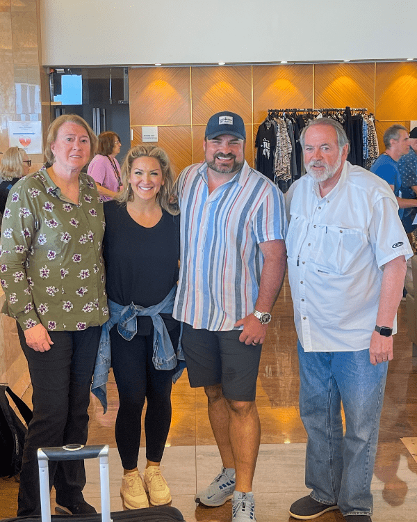 Governor Mike Huckabee with Brooke and Daron