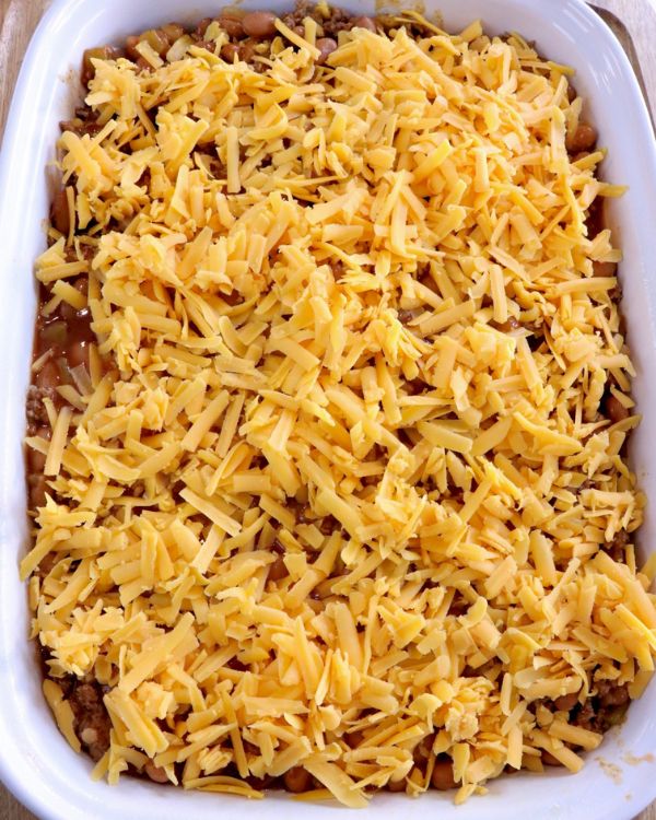frito pie with cheese