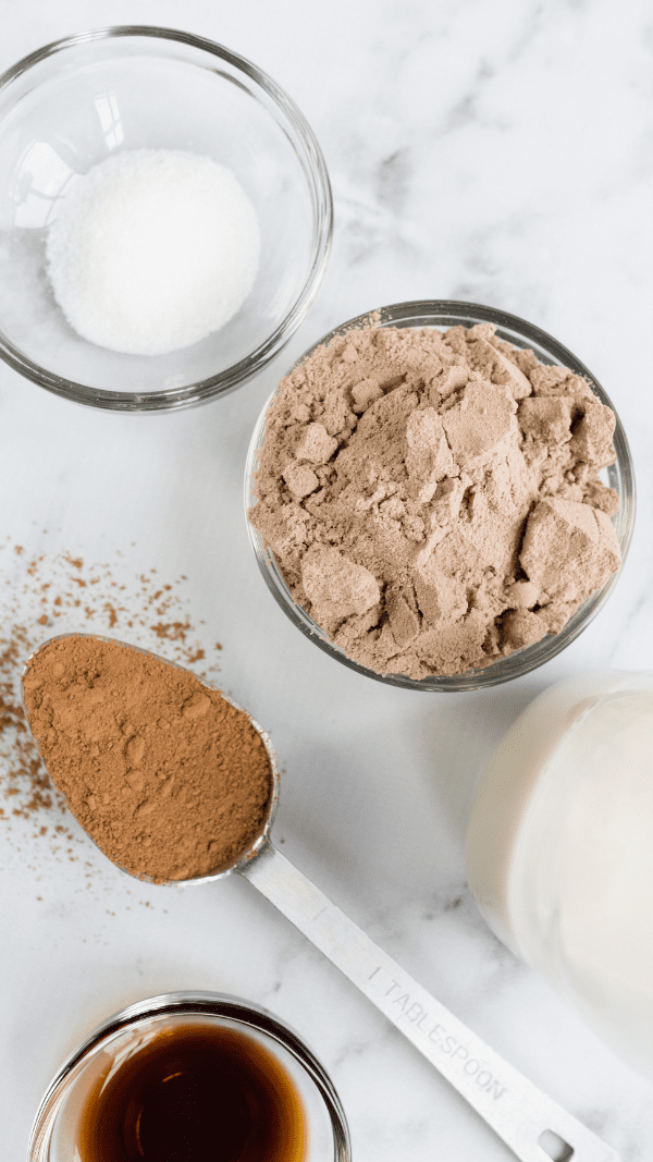 Chocolate Shake Ingredients