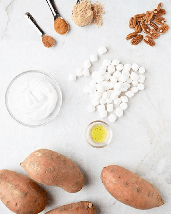 Twice Baked Sweet Potatoes