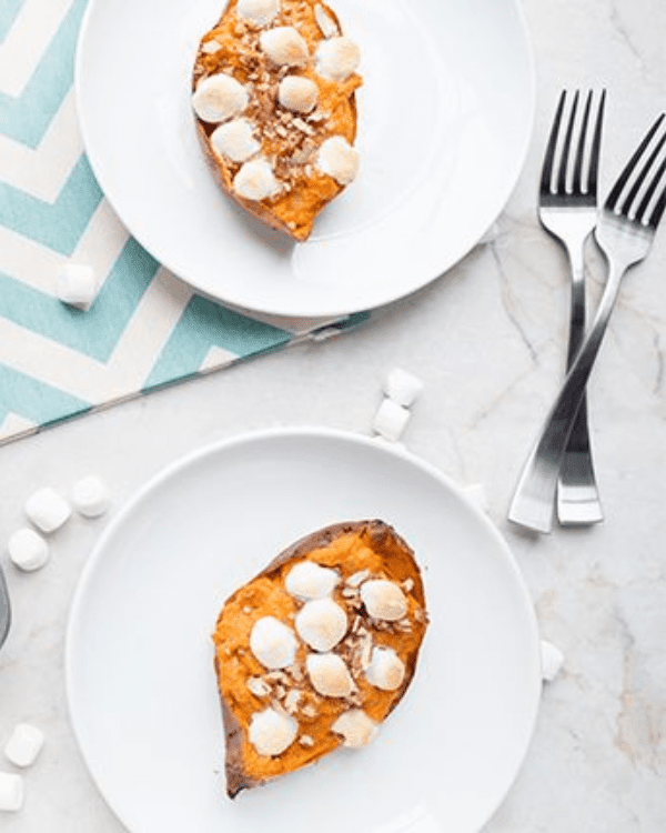 Twice Baked Sweet Potatoes