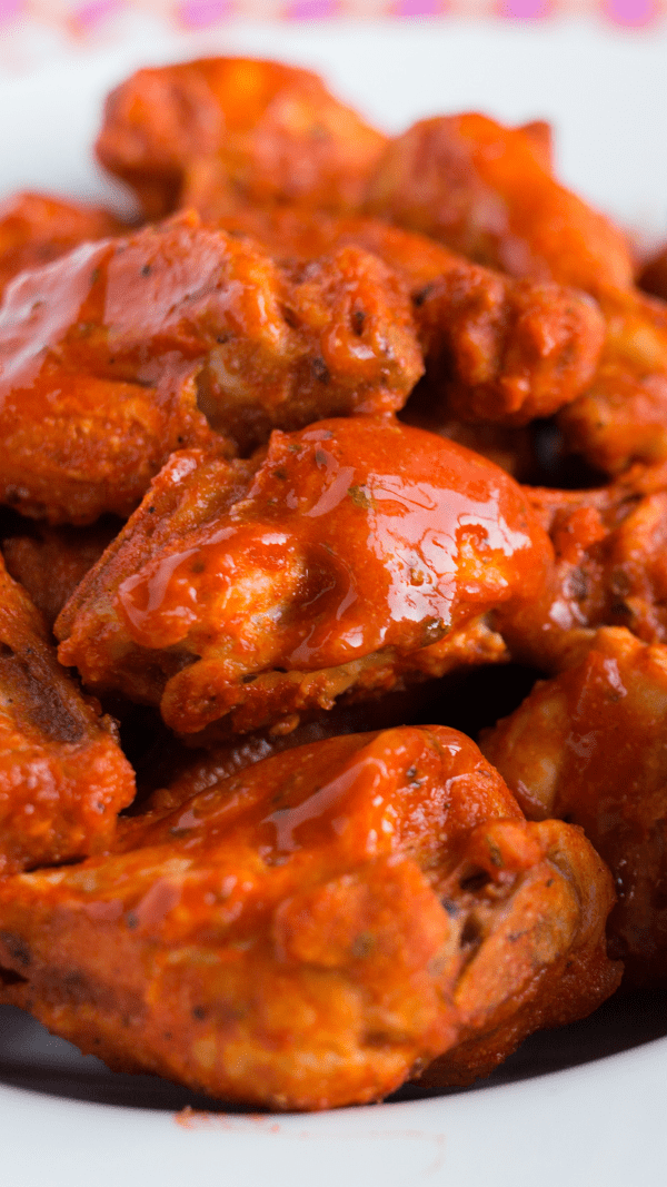 Buffalo Baked Chicken Wings