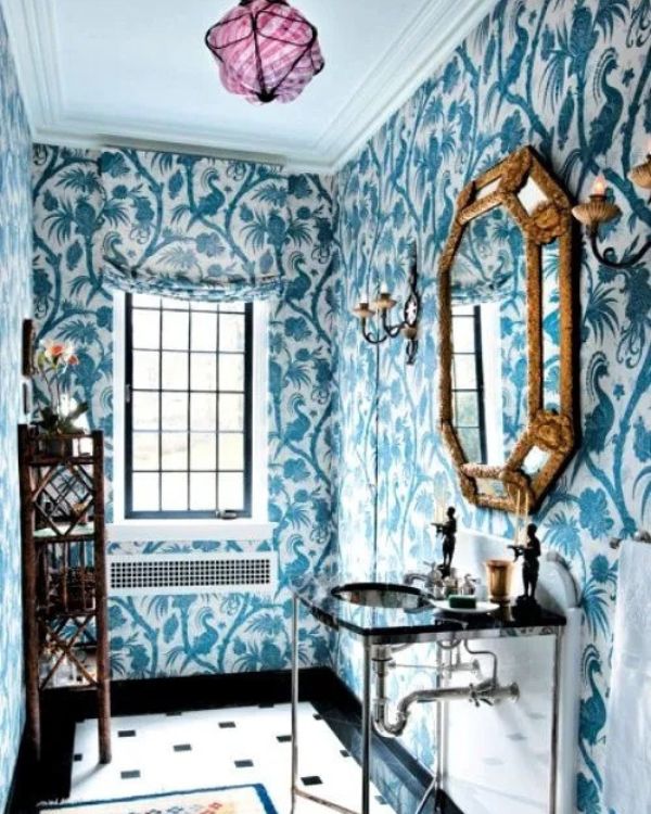 Wallpaper Designs for Powder Room