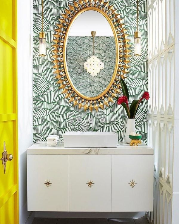Wallpaper Designs for Powder Room