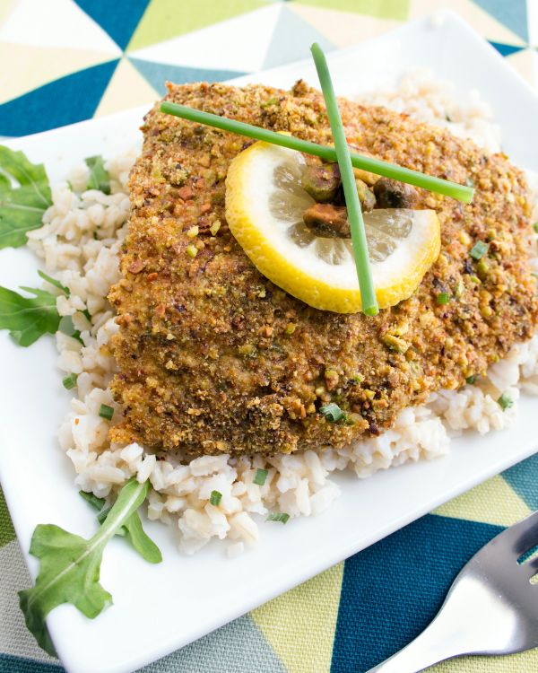 Best Pistachio Crusted Halibut