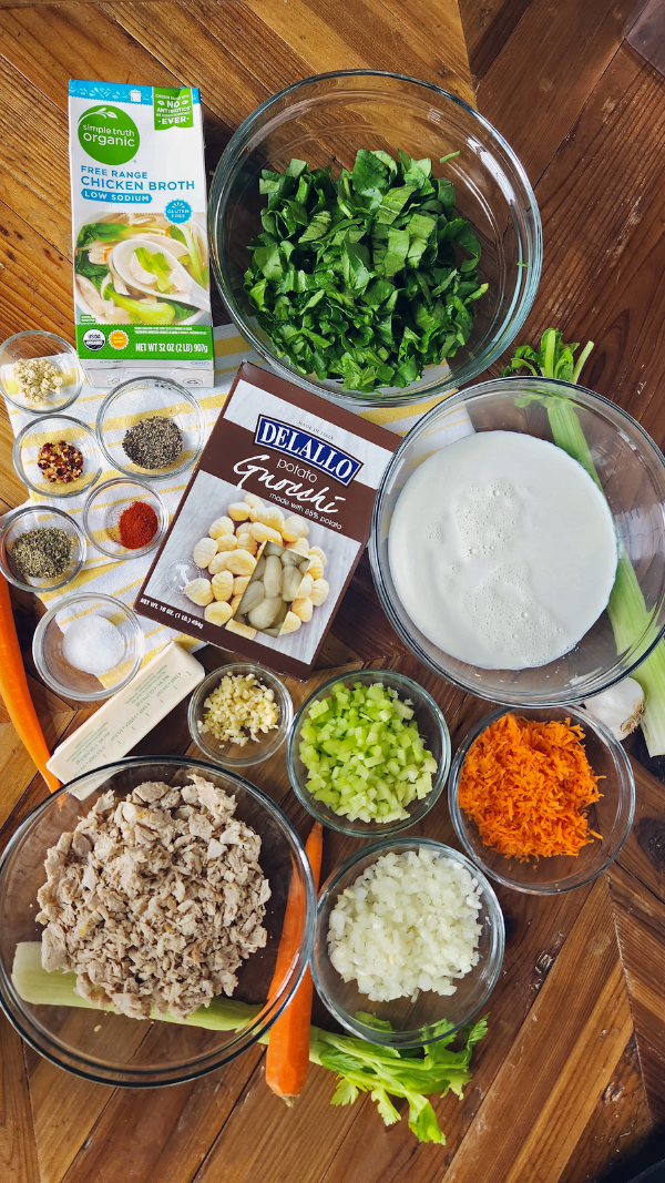 Easy Chicken Gnocchi Soup