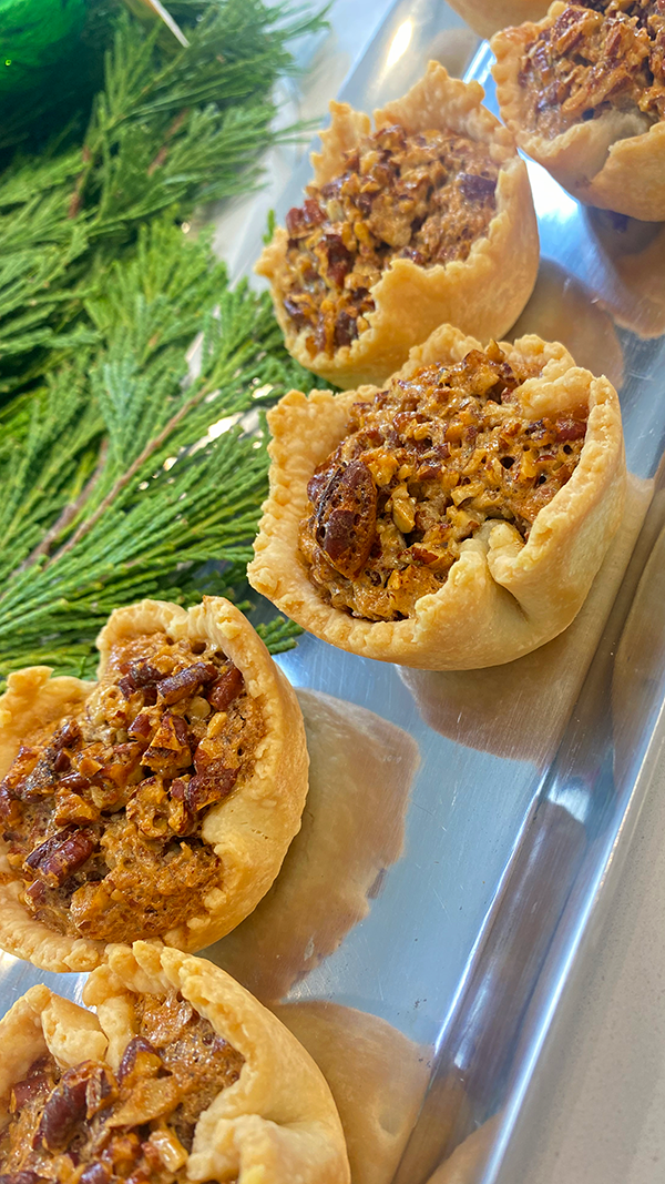 Finished Mini Pecan Pies