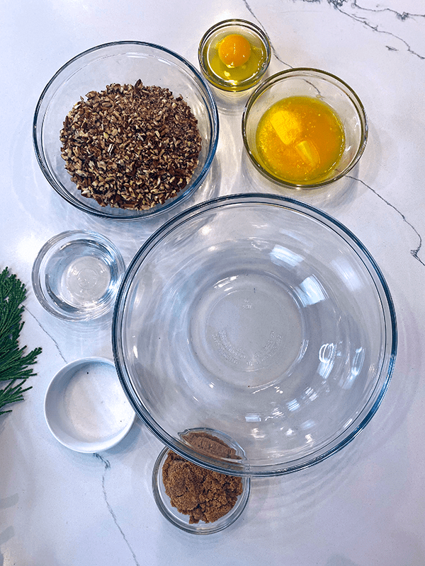 Ingredients in Best Mini Pecan Pies