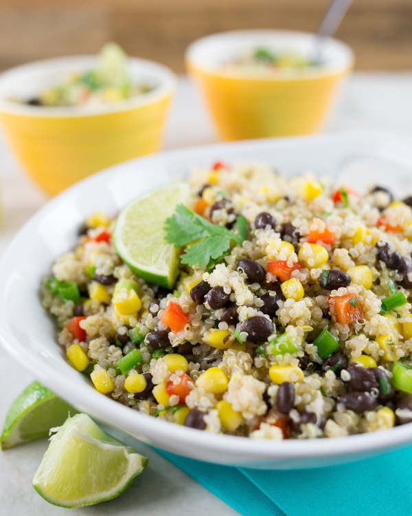 Mexi Quinoa Salad Side Dish