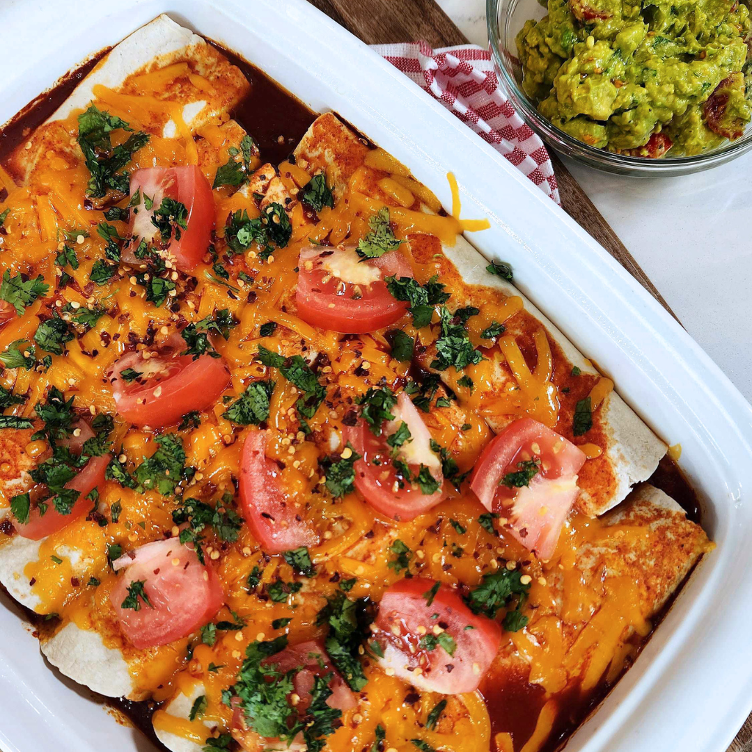 Chicken Enchiladas Feature