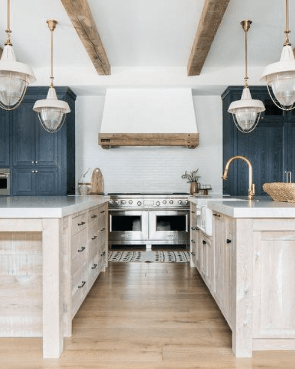 Rustic Double Islands