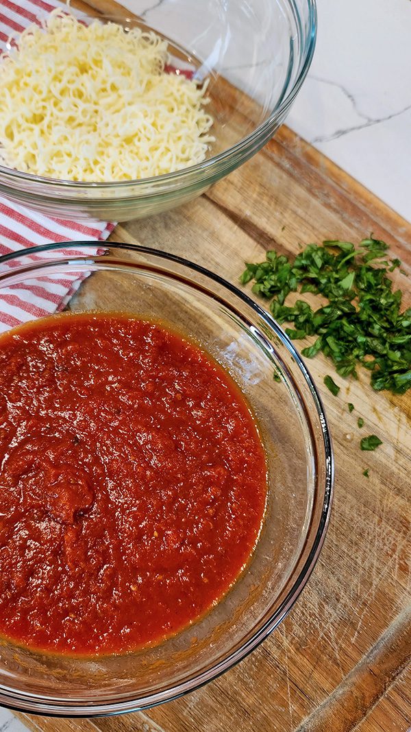 Chicken Parmesan Toppings Ingredients