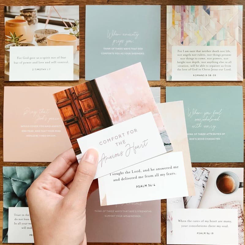 Comfort for the anxious heart.