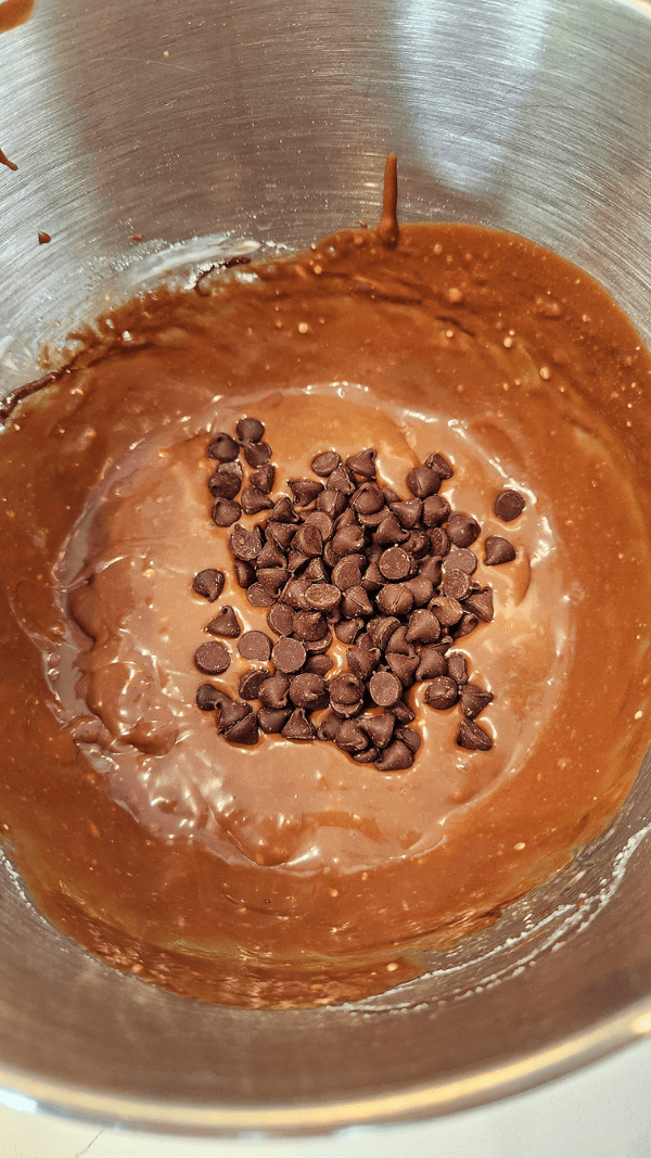 Ingredients In Mixer Bowl