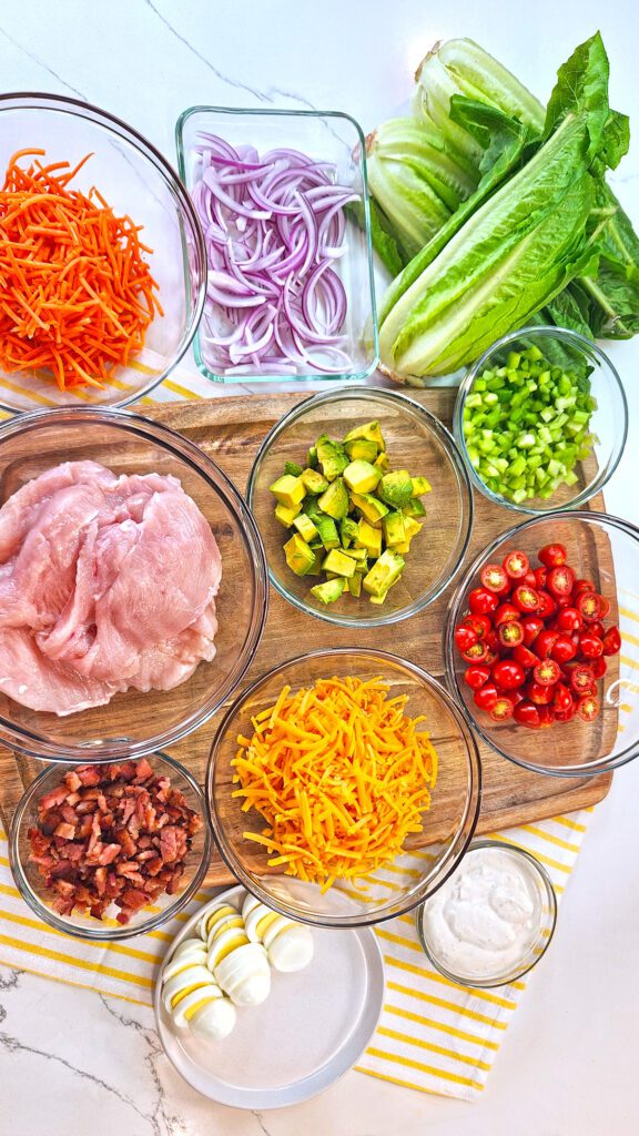 Grilled Buffalo Chicken Salad