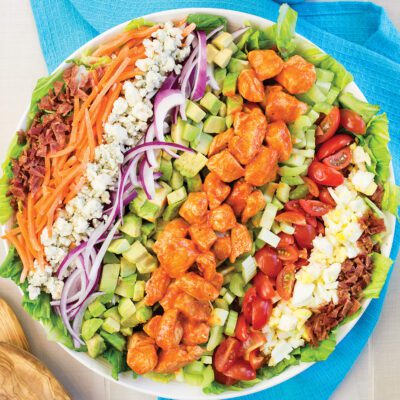 Grilled Buffalo Chicken Cobb Salad