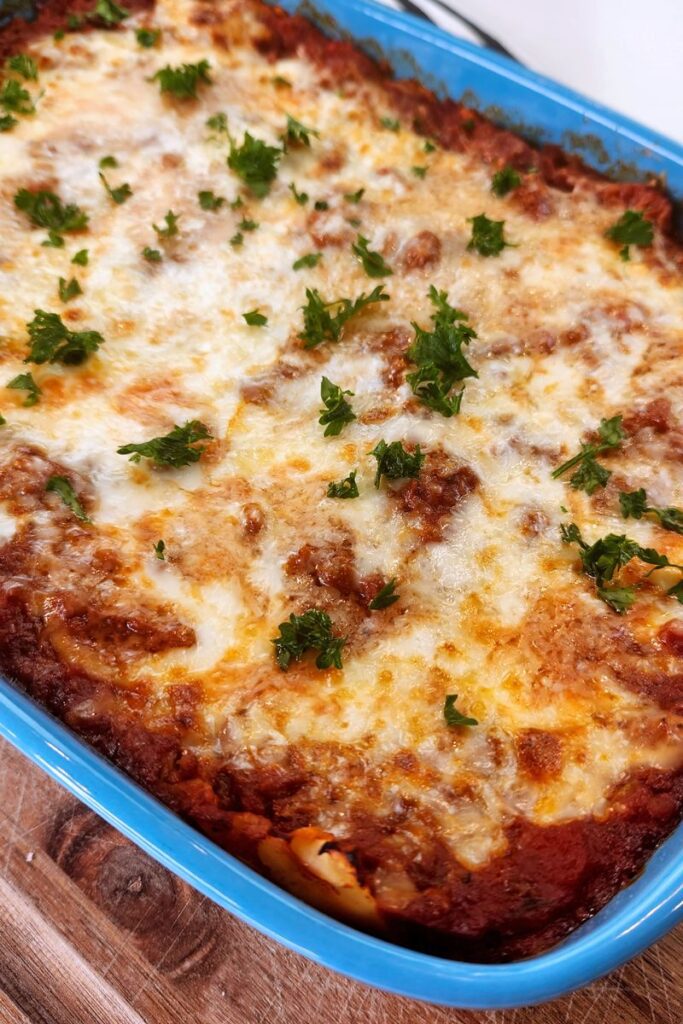 Easy Homemade Lasagna with Ricotta