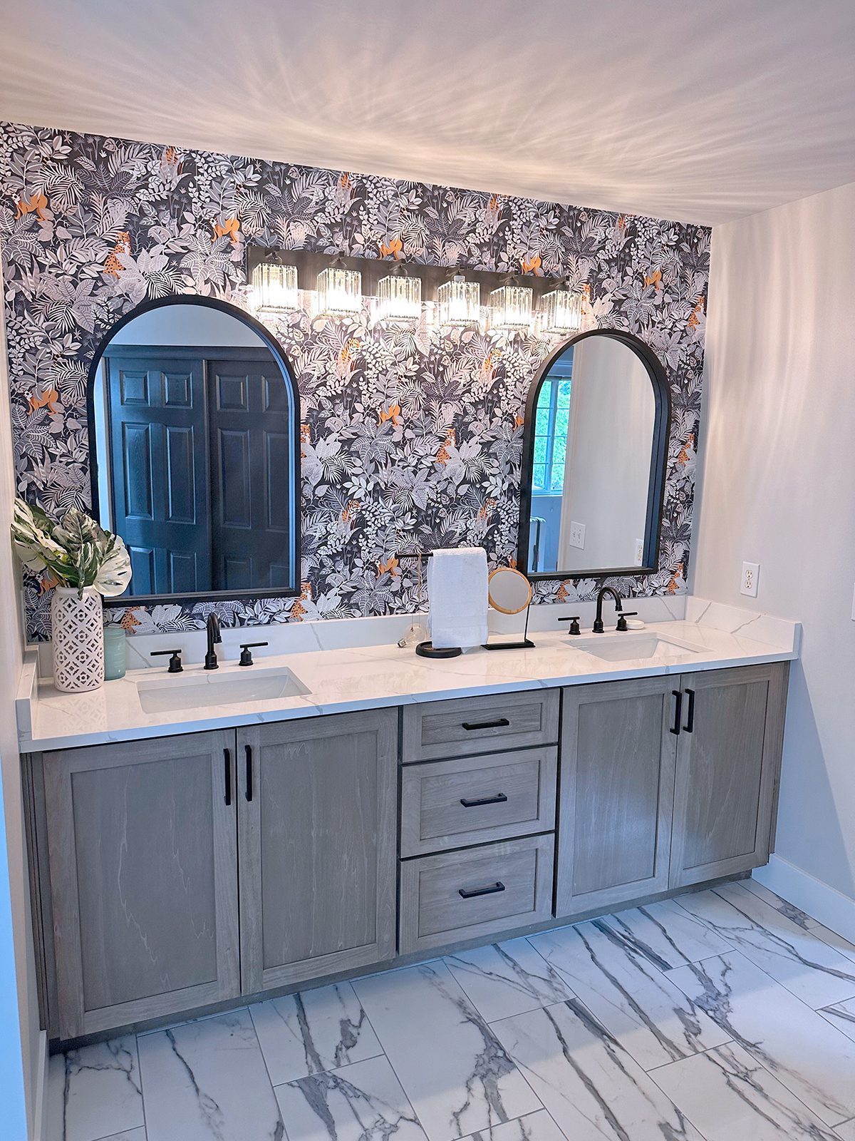 The After: Cincinnati Bathroom Remodel