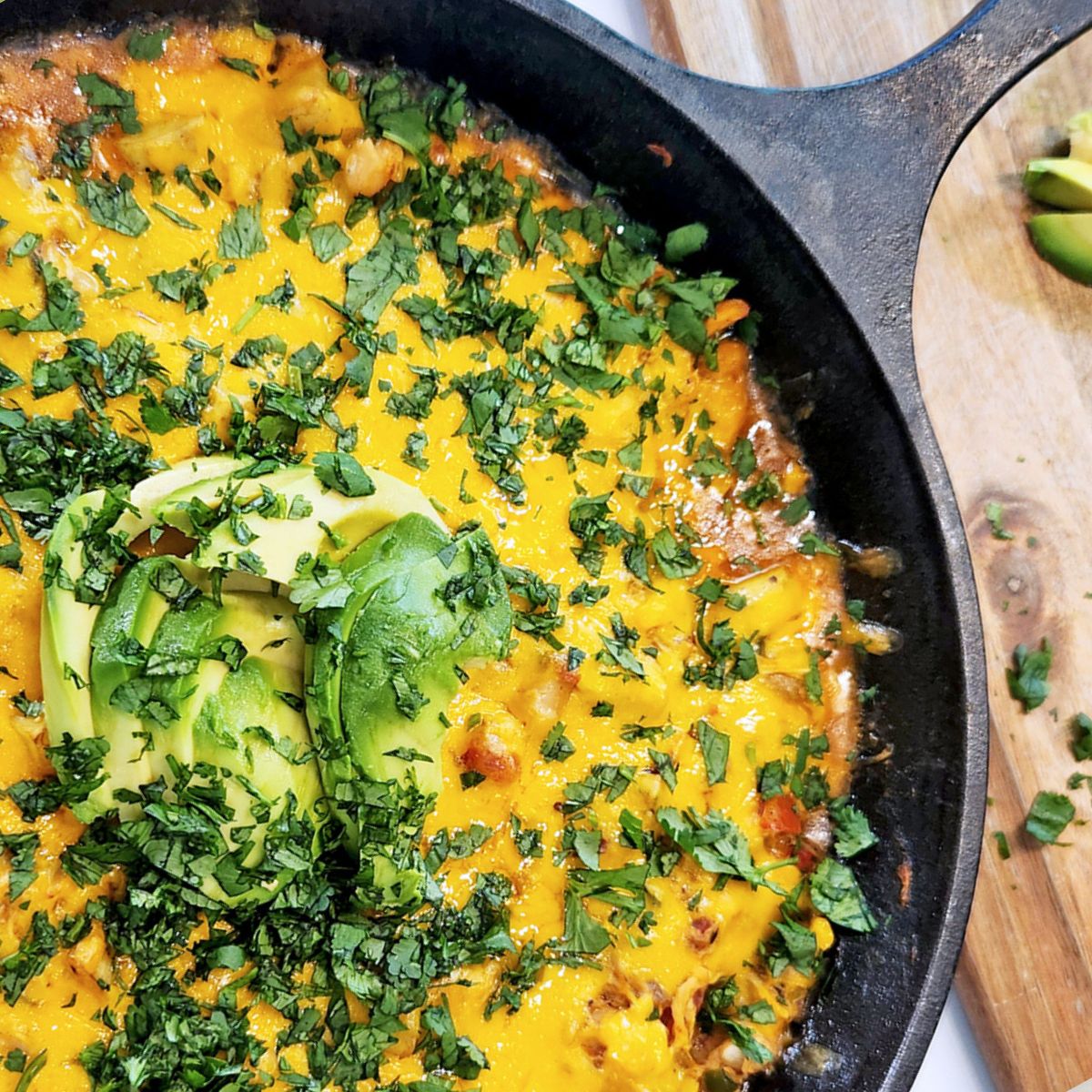 White Chicken Chili Skillet Recipe