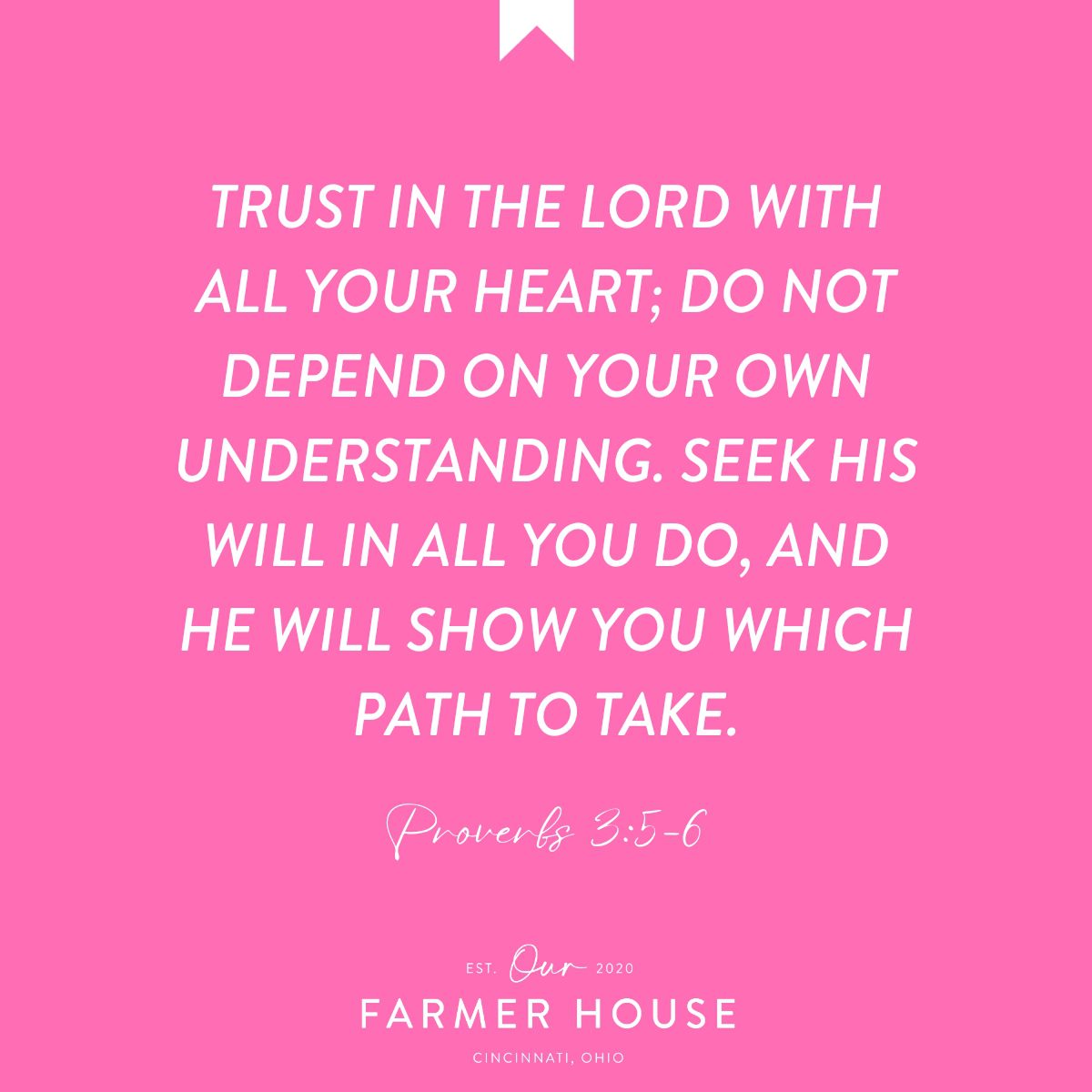 Proverbs 3:5-6