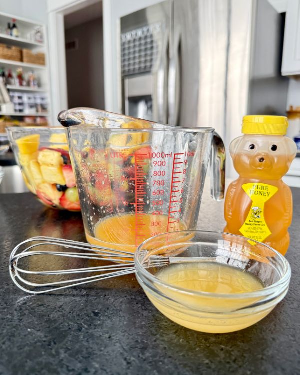 fruit salad dressing