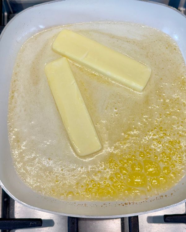 butter melting